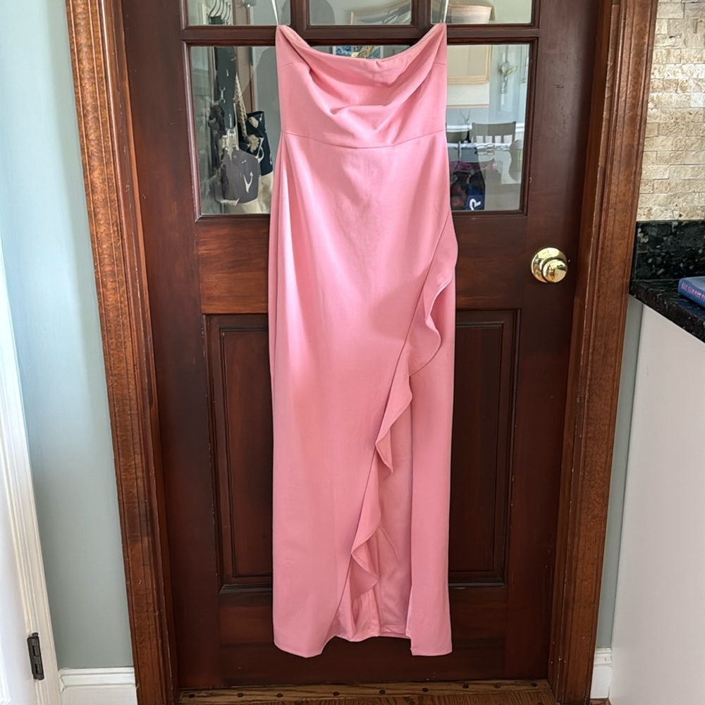 Strapless dress